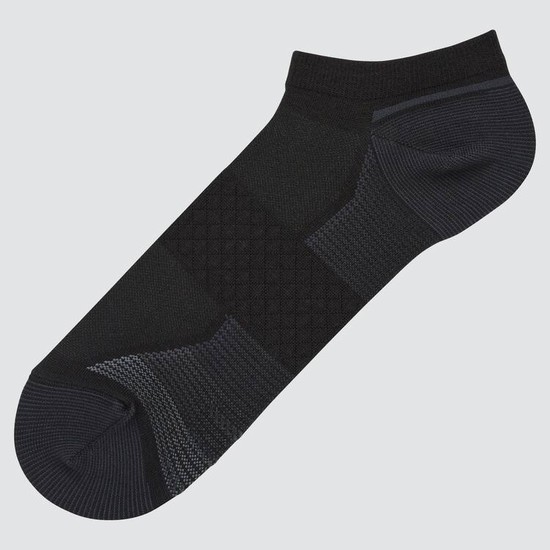 Uniqlo Sports Kratke Ponozky Panske Čierne | GLKVHW-014
