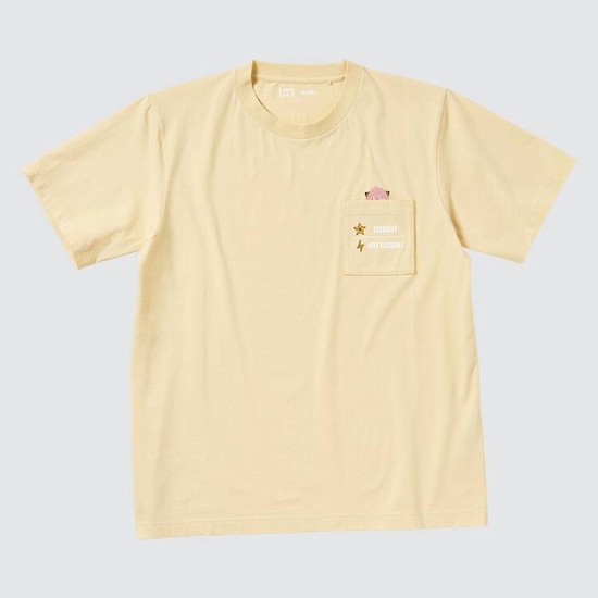 Uniqlo Spy X Family Ut Grafika Tricko Panske Žlté | IZCYGR-230