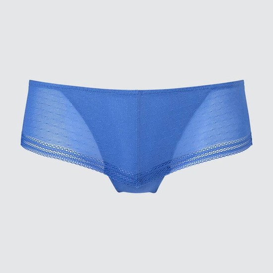 Uniqlo Stredne Rise Cipkovane Spodne Pradlo Damske Modre | NJXRQK-837