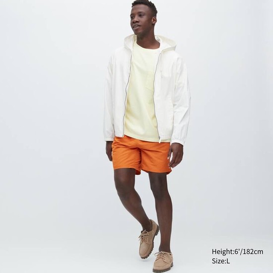 Uniqlo Swim Active Sortky Panske Oranžové | XTSCEB-502