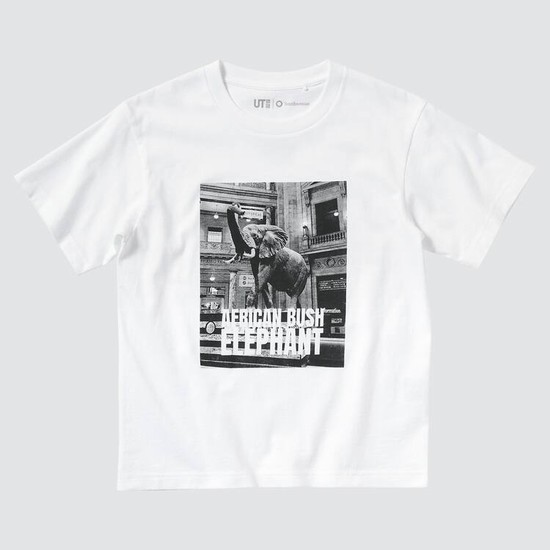 Uniqlo The Smithsonian Ut Grafika Tricko Detske Biele | ZTQRDO-437