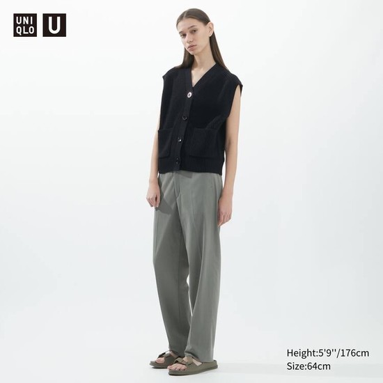 Uniqlo U Jersey Suit Nohavice Damske Siva | PXVTBY-043