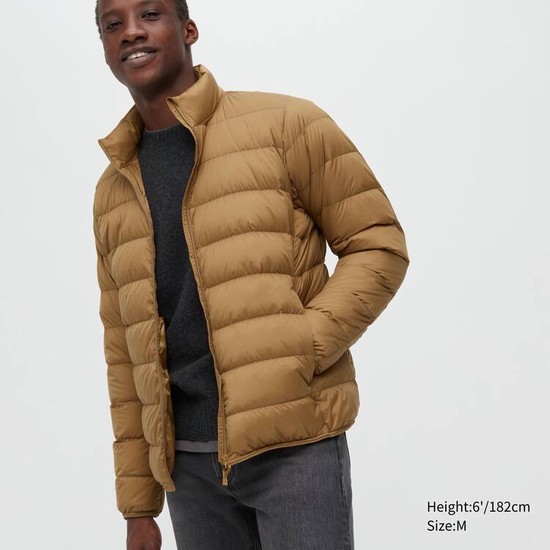 Uniqlo Ultra Light Down 3d Cut Bundy Panske Žlté | WPMDVZ-586