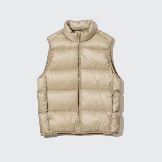 Uniqlo Ultra Light Down Bundy Panske Béžové | WTPGUN-265