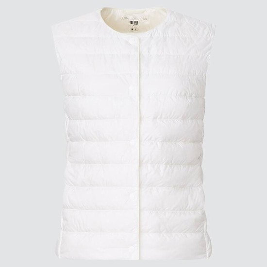 Uniqlo Ultra Light Down Compact (2021 Season) Bundy Damske Biele | CKXFEO-620