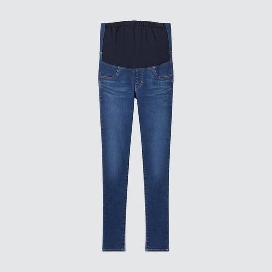 Uniqlo Ultra Stretch Maternity Džínsy Damske Modre | DOUTWE-631