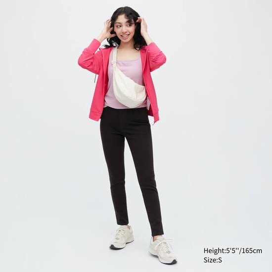 Uniqlo Ultra Stretch Nohavice Damske Čierne | JCVIEN-743