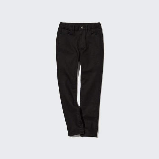 Uniqlo Ultra Stretch Soft Džínsy Detske Čierne | JOELZM-794