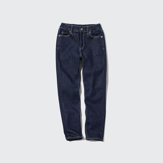 Uniqlo Ultra Stretch Soft Nohavice Detske Modre | GYZJRC-358