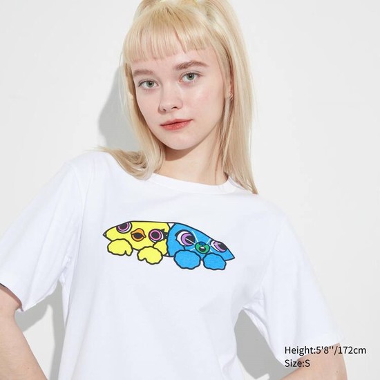 Uniqlo Utgp2023 Mfa Grafika Tricko Damske Biele | PHLMRG-794
