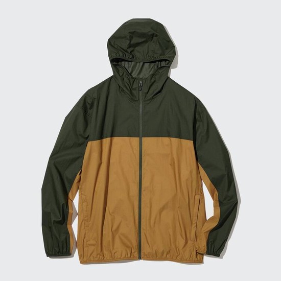Uniqlo Uv Protection 3d Cut Pocketable Parka Panske Hnede | OCQYIE-639