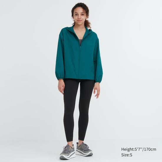 Uniqlo Uv Protection Pocketable Parka Damske Modre | XANUBJ-305