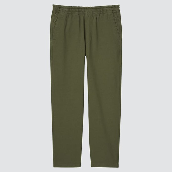 Uniqlo Washed Jersey Ankle Length Loungewear Panske Tmavo Zelene | ZHBOSV-962