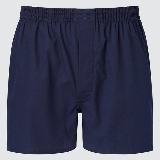 Uniqlo Woven Broadcloth Boxer Spodne Pradlo Panske Námornícka Modrá | YHIMDZ-289